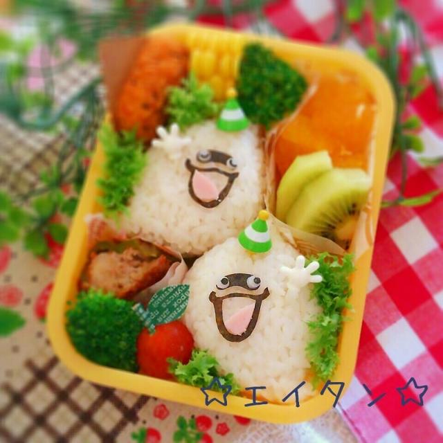 雫型のオニギリdeウィスパー弁当