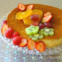 ひとり占めしたくなる☆大きなプリンケーキ