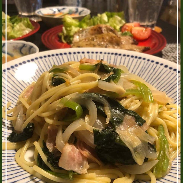 和風だしのスパゲティ