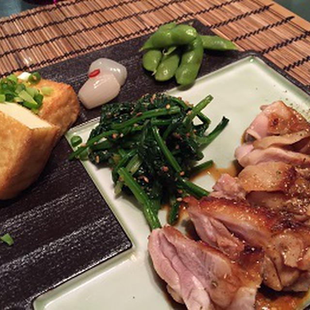 牛しゃぶサラダと和食プレート
