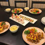 【娘の友達が来たときの晩ごはん♪＾＾】