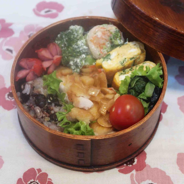 今週のお弁当いろいろと　野菜肉そば♪