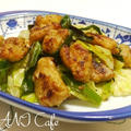 さめと野菜の炒め　by CookDo鶏ガラ、ネギ油、こがしにんにく油の香味ペースト
