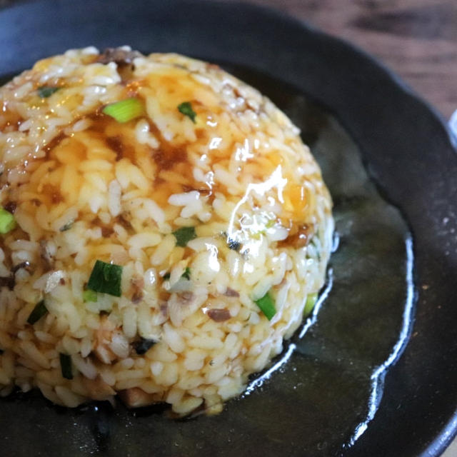 【簡単！レンジ調理】レンジで作れちゃう♪鯖缶で楽々！餡かけチャーハン