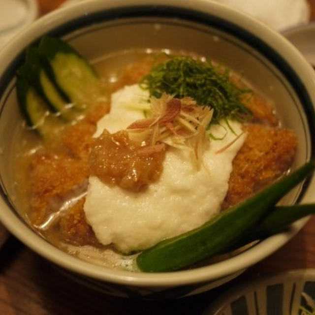 「かつ吉」の夏季限定 冷やしかつ丼