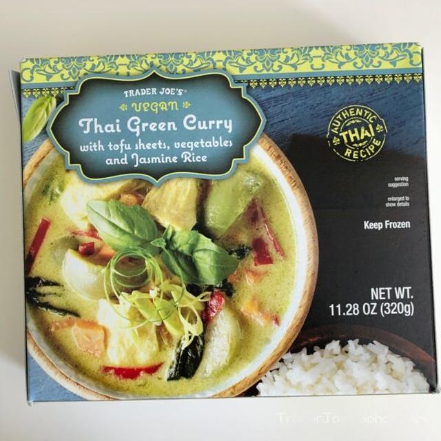 NEW   トレジョ　ヴィーガン　タイグリーンカレー　Trader Joe’s Vegan Thai Green Curry