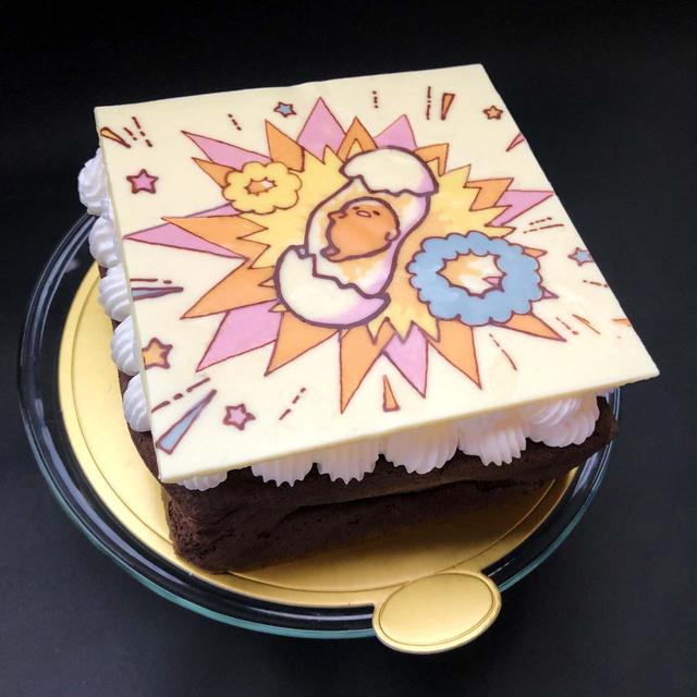 ぐでたまのサンリオキャラクター大賞応援ケーキ