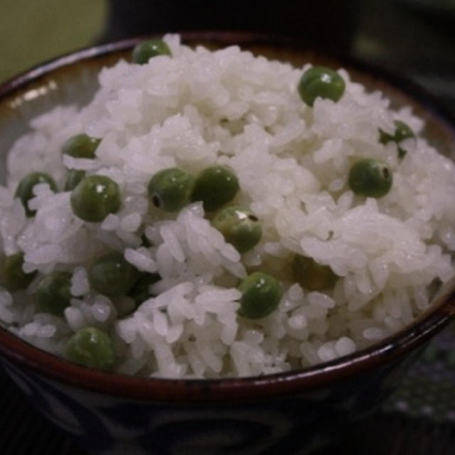 豆ごはん＆大根葉チャンプル