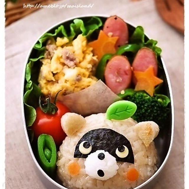 レシピブログ連載【まんまるタヌキくん】