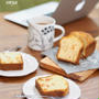 ドライフルーツのパウンドケーキを焼いたよ。