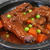 ふらんす厨房で、鶏肉の赤ワイン煮込み
