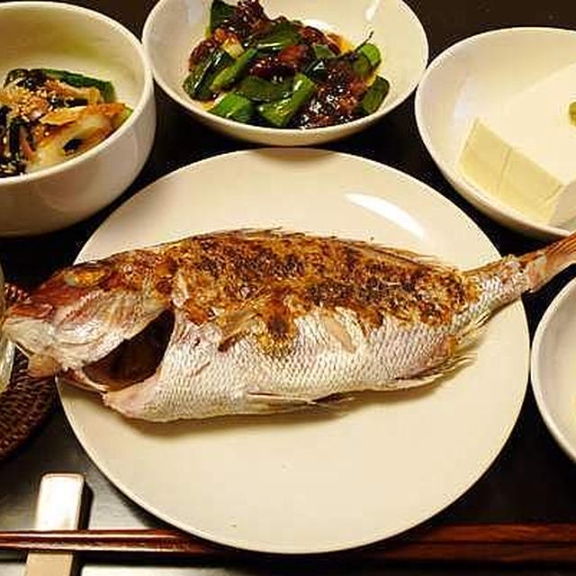 鯛の塩焼きはフライパンでやるといいのである By 高野俊一さん レシピブログ 料理ブログのレシピ満載