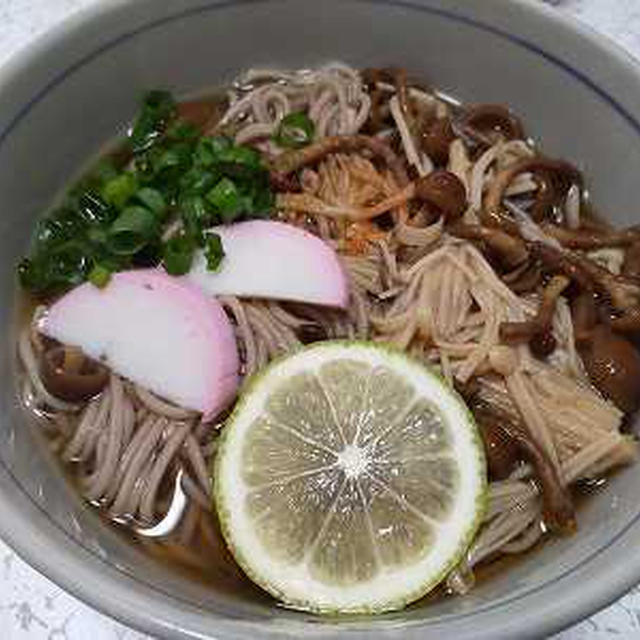 なめこ蕎麦