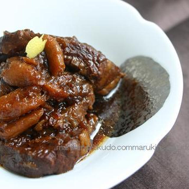 牛すね肉の梅酒煮込み