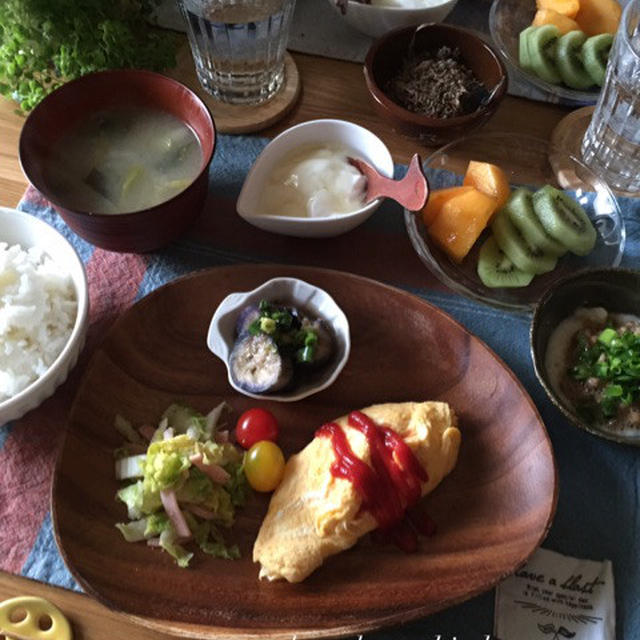 お泊まり会の朝ごはん♪