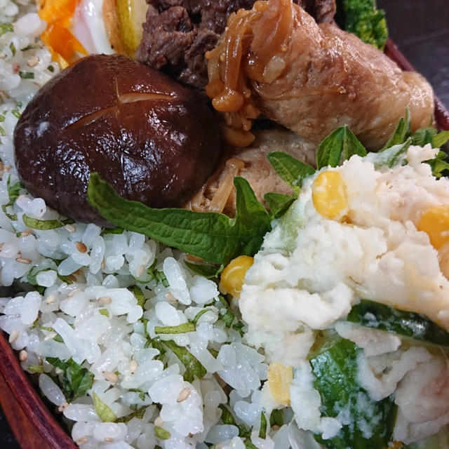 肉の弁当