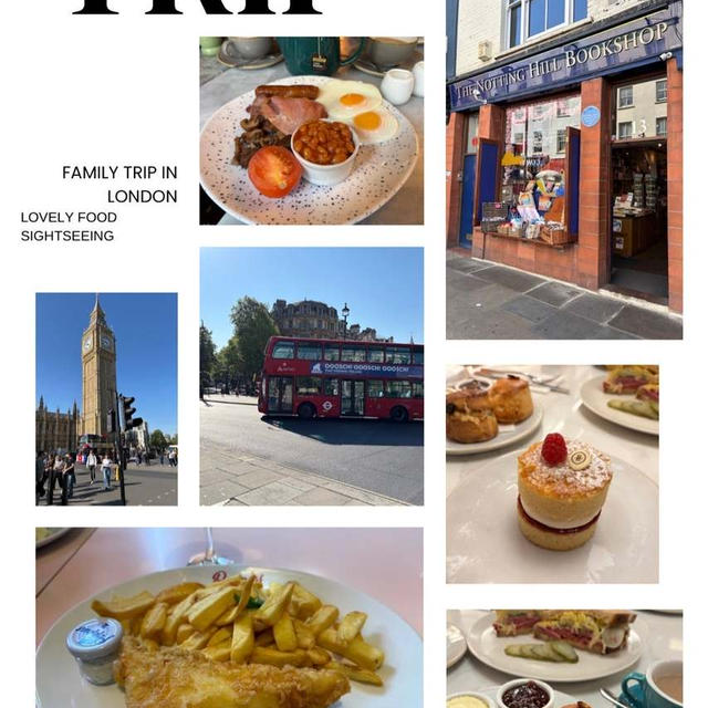 家族でイギリス旅行～美味しい思い出～