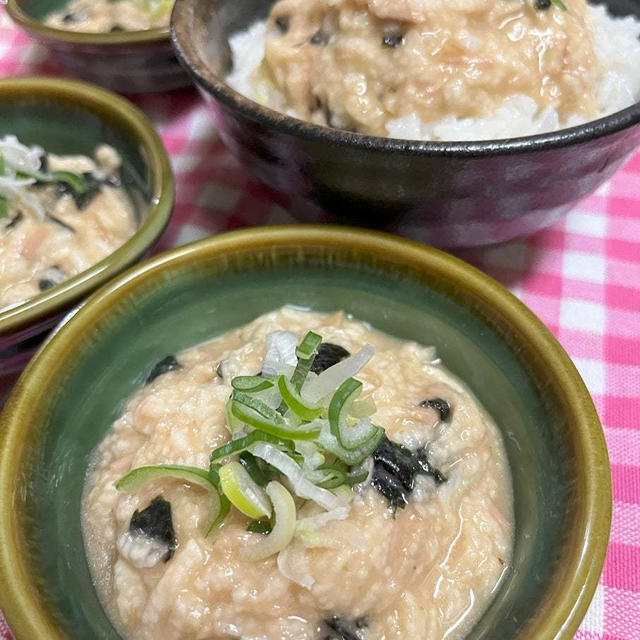 【レシピ】簡単！ご飯にのせても美味しい！【千切り長芋のツナ和え】。シャキシャキ、トロトロ～！