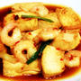 蝦仁燒豆腐│エビと豆腐の中華炒め