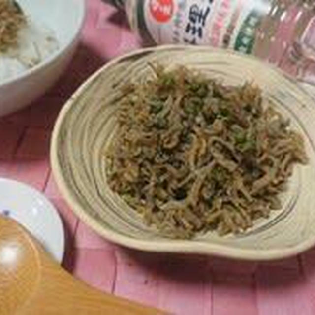 保存食　ちりめん山椒