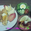 Good－morning Kyonのフレンチトースト＆フルーツ盛り～＆野菜盛り～編じゃよ♪