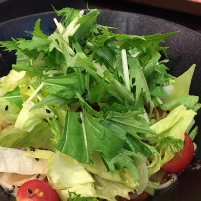 冷やし麺は胡麻