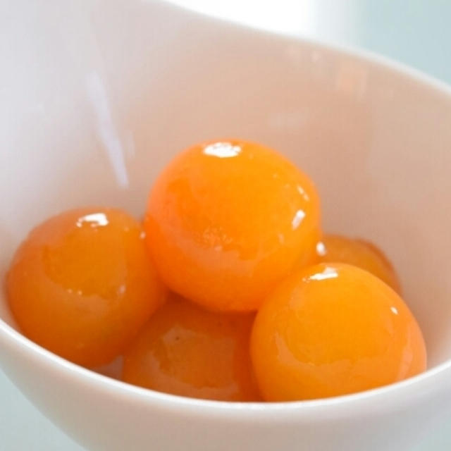 つやつや金柑の甘露煮♪娘のこだわり。