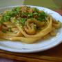 カルボナーラ風・ネバネバうどん!!