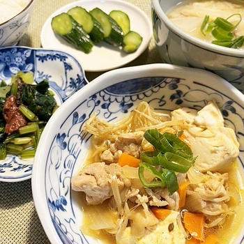 こんなはずではなかったのに＆豆腐とモヤシ、ムネ肉のカレー煮