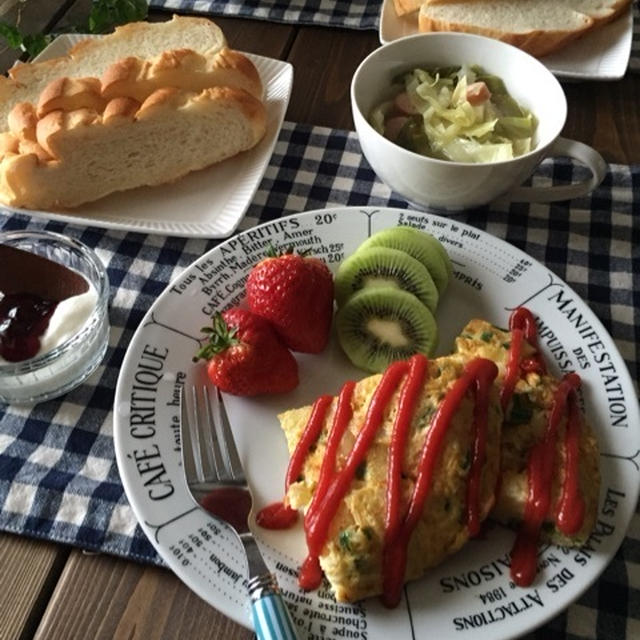 野菜を多めに食べてもらいたくて♪