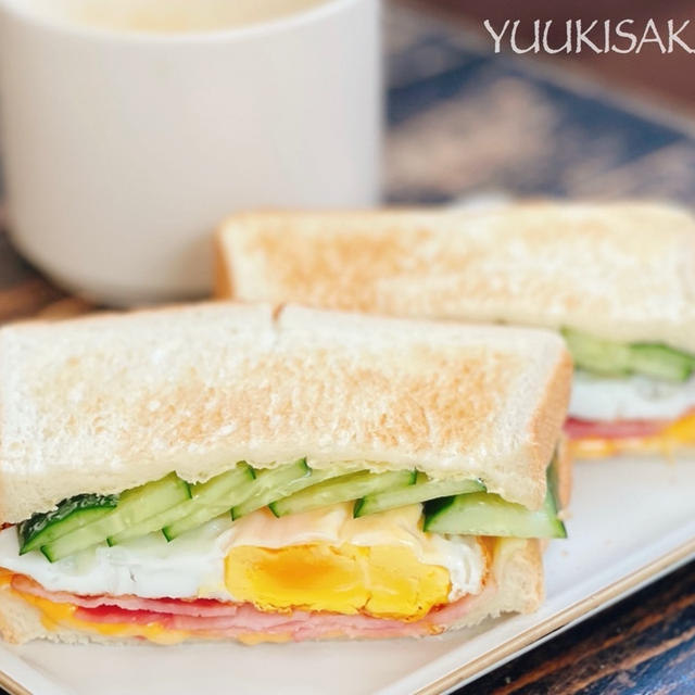 腹ペコな朝はコレ！具沢山まんぷくサンドレシピ！　〜朝食におすすめ、サンドイッチ3レシピ！〜