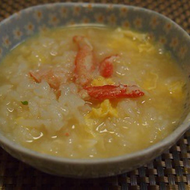 シンプルなカニ鍋 の〆はうどんスープの素で簡単 旨いっ 蟹雑炊 By とまとママさん レシピブログ 料理ブログのレシピ満載