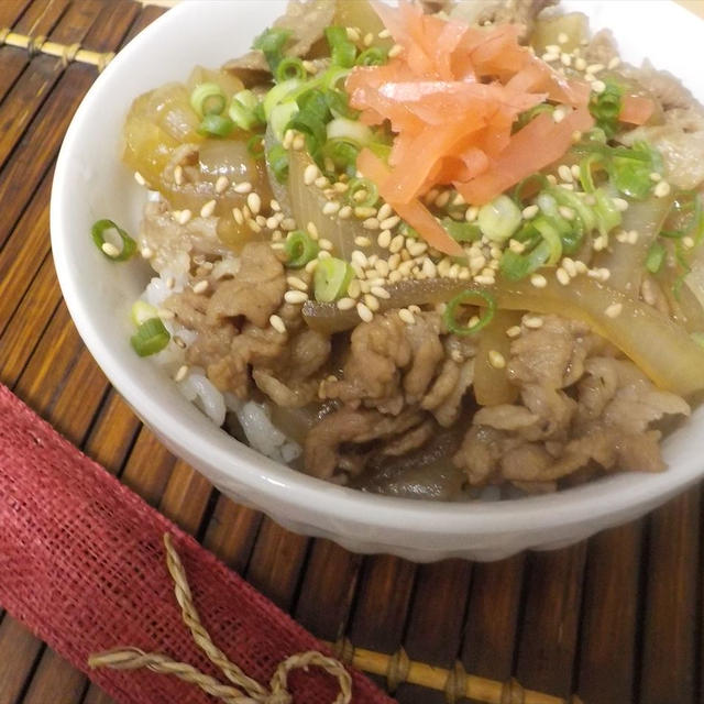 豚丼・ヘルシーな作り方＆節約料理