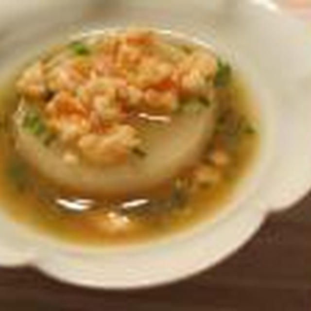 海老あんかけ大根