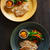 豚肉のソテー たっぷり韮添え