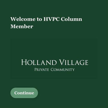 Holland Village Private Community コラムサロンメンバーに！