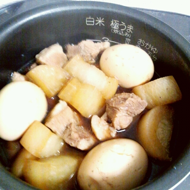 1月23日　豚の角煮