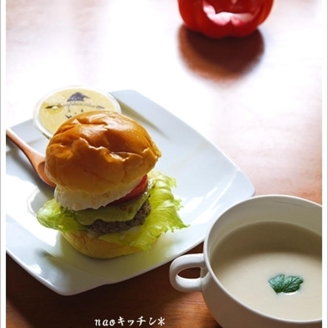 ドンクのパンdeハンバーガーランチ♪