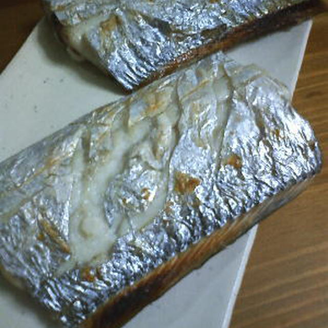 太刀魚の塩焼き
