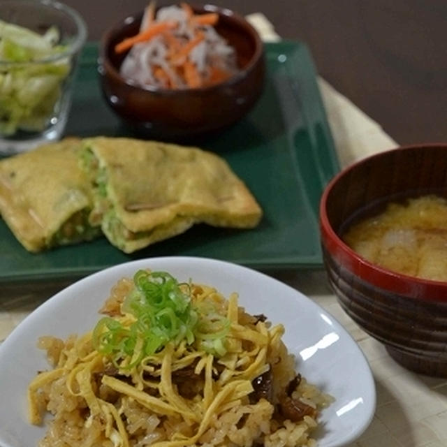 かつお飯のおゆうはん