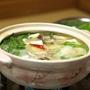 鶏肉みぞれ鍋　　　嫁さんが作ってくれました。