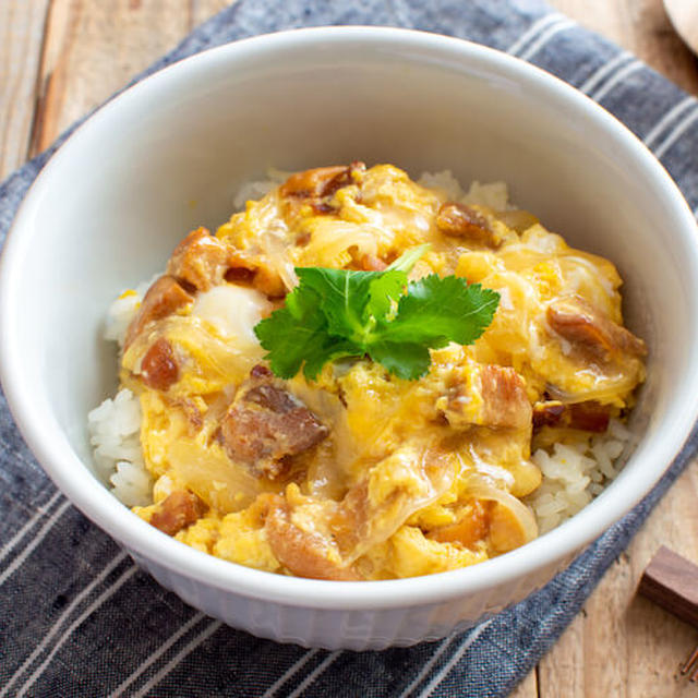 焼きとり親子丼。簡単！忙しい日のランチや夕食に。【料理家 いがらしかな】PR