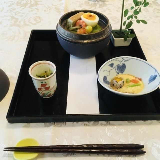兄の還暦祝いで和食の会食