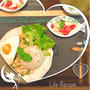 フレッシュバジルでさっぱりガパオ with もち麦ご飯