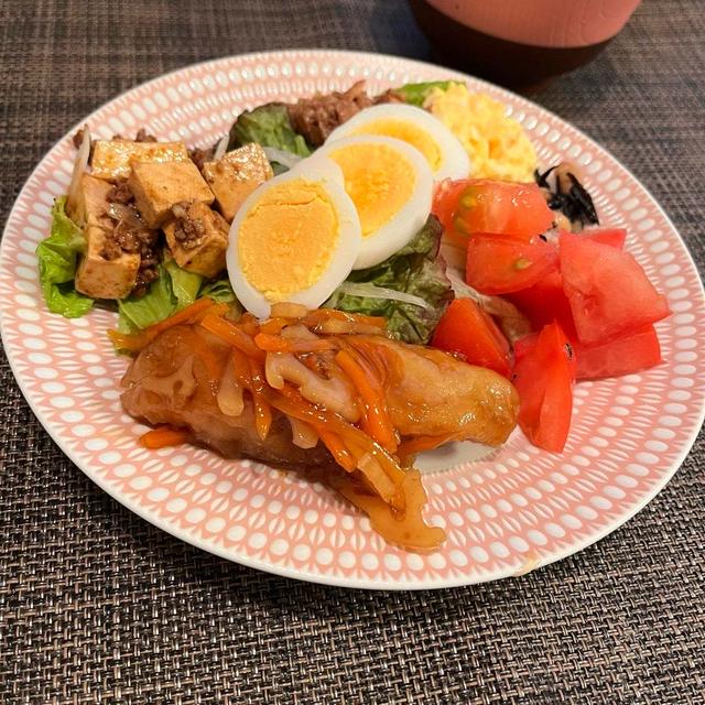 手抜き度増す、金曜晩ごはん。