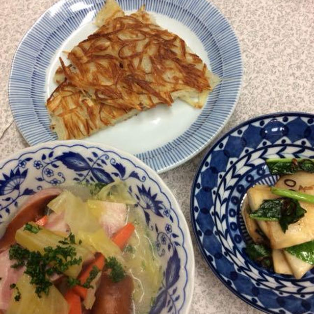 2月第2週の教室、白みそに慣れない私の白みそ使い・・・