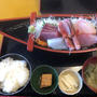 刺盛のボリュームがすごい！北前船定食　市場食堂　鳥取市内で魚介類の定食類やカニがリーズナブル！