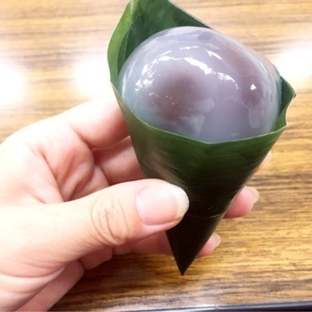 今日のおやつ　和菓子　桃六
