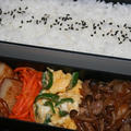 1月15日　　豚肉と しめじの甘辛炒め弁当