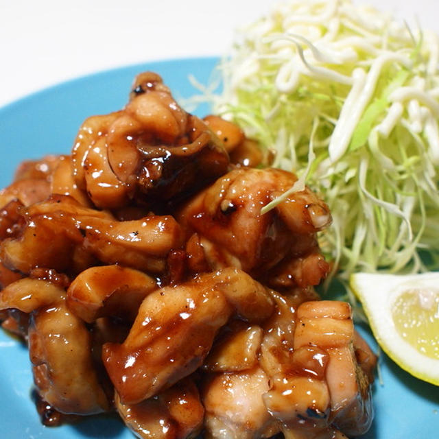 焼肉のタレde鶏のもも焼き